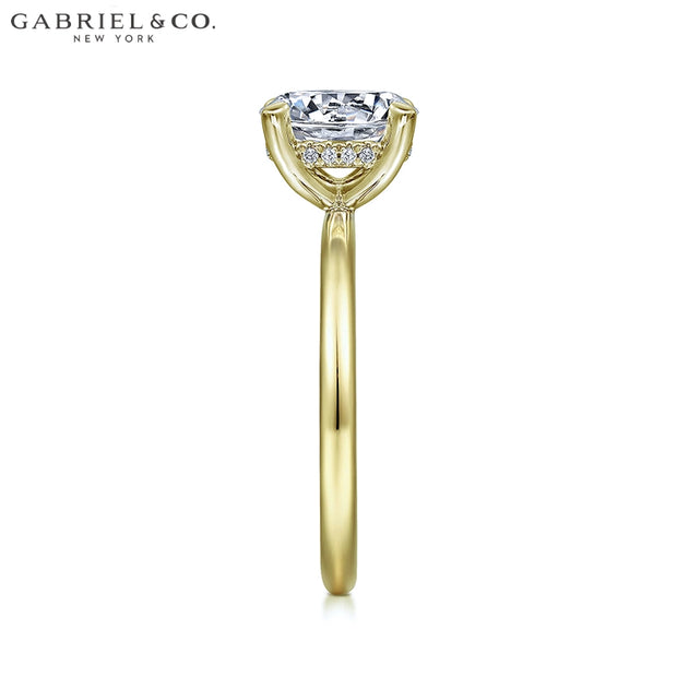 2.13ctw Round Cut Lab Grown Diamond Ring