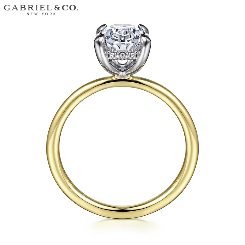 1.25ctr-2.50ctr Oval Cut Lab Grown Diamond Ring Tailor Made