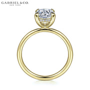2.13ctw Round Cut Lab Grown Diamond Ring