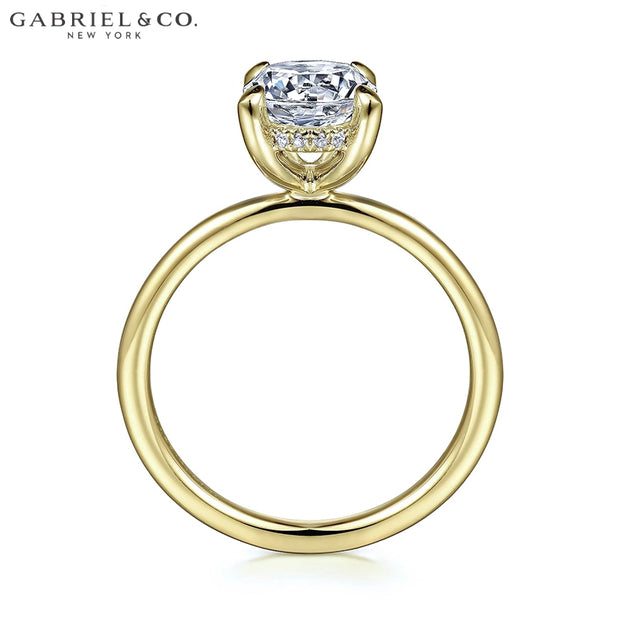 2.13ctw Round Cut Lab Grown Diamond Ring
