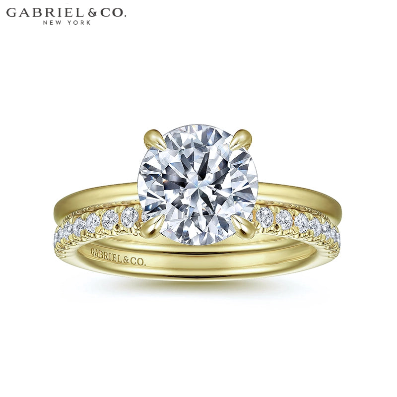 1.00ctr-2.00ctr Round Cut Natural Diamond Ring Tailor Made