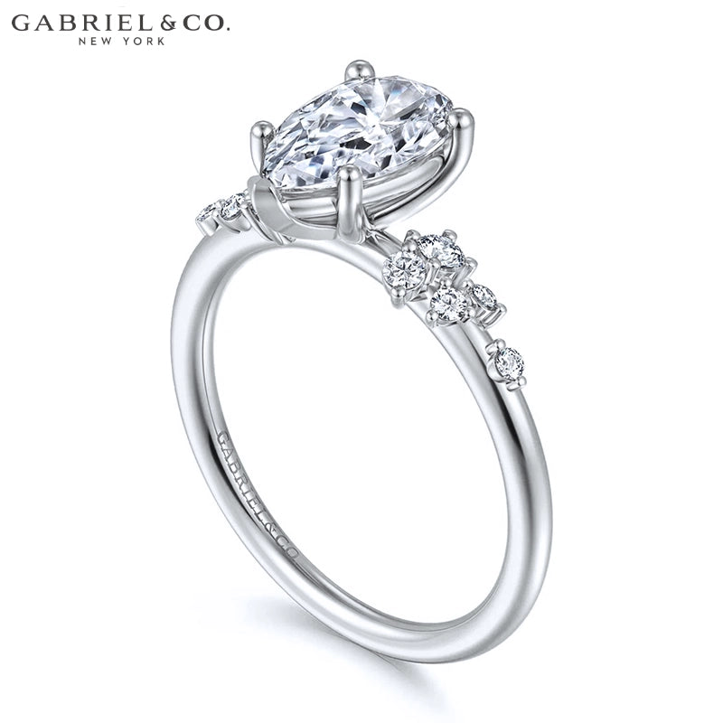 1.00ctr-2.00ctr Pear Cut Natural Diamond Ring Tailor Made