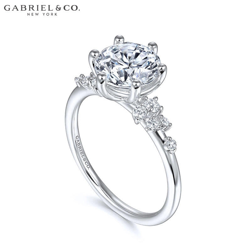 1.00ctr-2.00ctr Round Cut Natural Diamond Ring Tailor Made