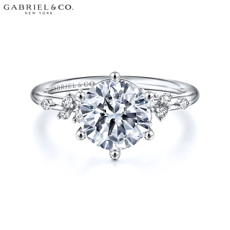 1.00ctr-2.00ctr Round Cut Natural Diamond Ring Tailor Made