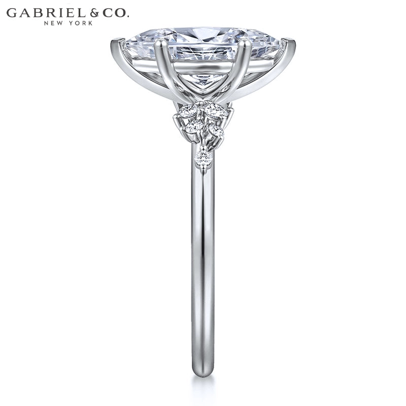 1.72ctw Marquise Cut Lab Grown Diamond Ring