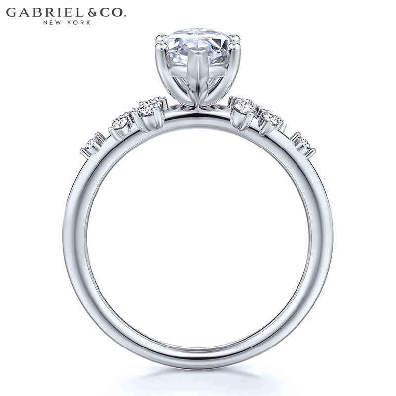 1.72ctw Marquise Cut Lab Grown Diamond Ring