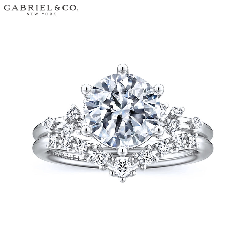 1.00ctr-2.00ctr Round Cut Natural Diamond Ring Tailor Made