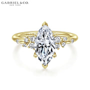 1.72ctw Marquise Cut Lab Grown Diamond Ring (Copy)