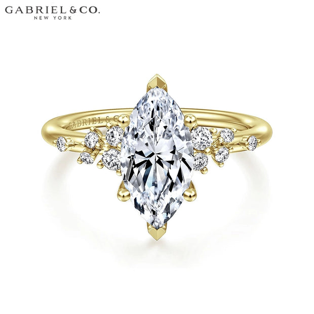 1.72ctw Marquise Cut Lab Grown Diamond Ring (Copy)