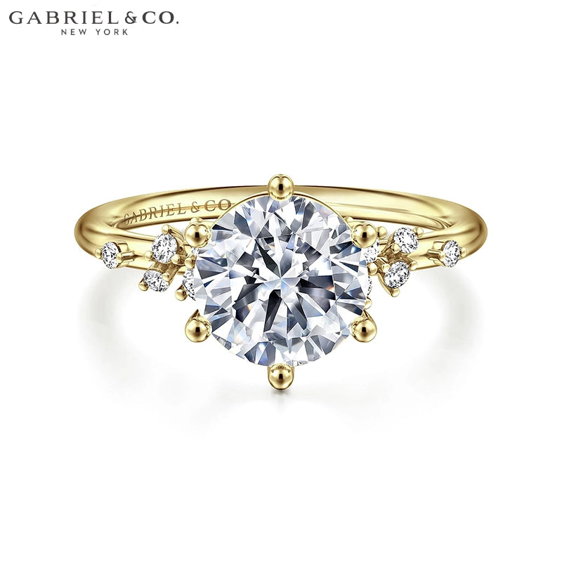 1.00ctr-2.00ctr Round Cut Natural Diamond Ring Tailor Made