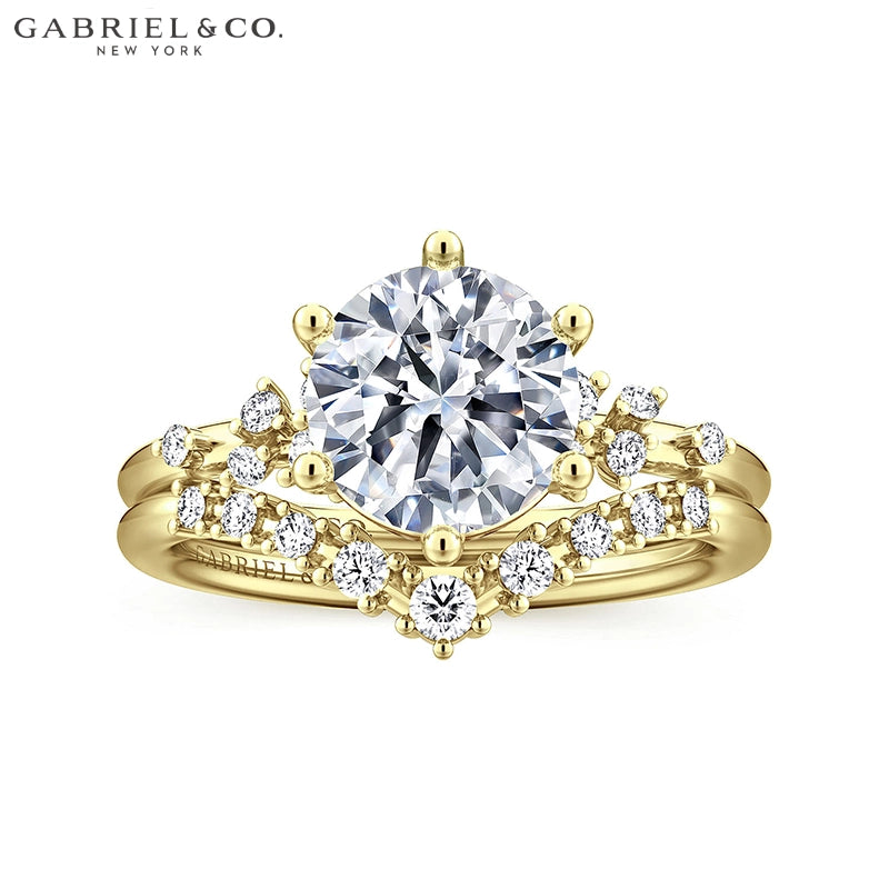 1.00ctr-2.00ctr Round Cut Natural Diamond Ring Tailor Made