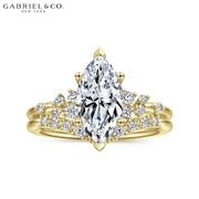 1.72ctw Marquise Cut Lab Grown Diamond Ring (Copy)