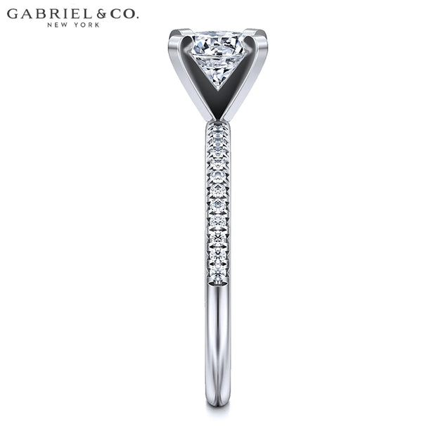 1.15ctw Round Cut Lab Grown Diamond Ring