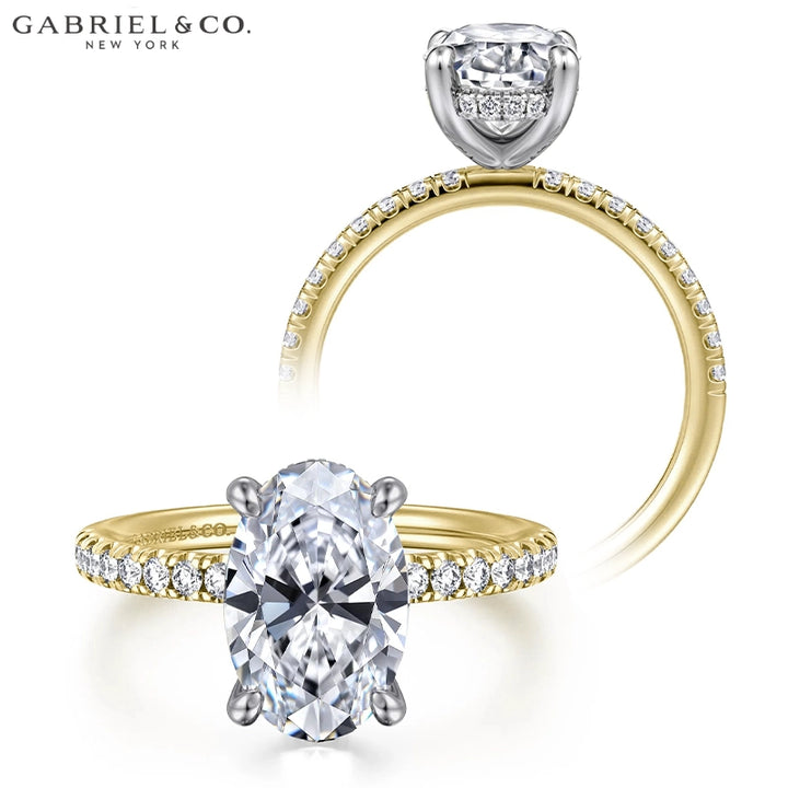 1.25ctr-2.50ctr Oval Cut Lab Grown Diamond Ring Tailor Made