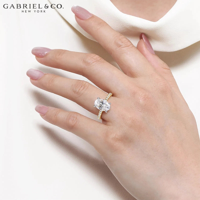 1.25ctr-2.50ctr Oval Cut Lab Grown Diamond Ring Tailor Made