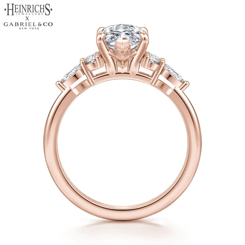 1.25ctr-2.50ctr Marquise Cut Lab Grown Diamond Ring