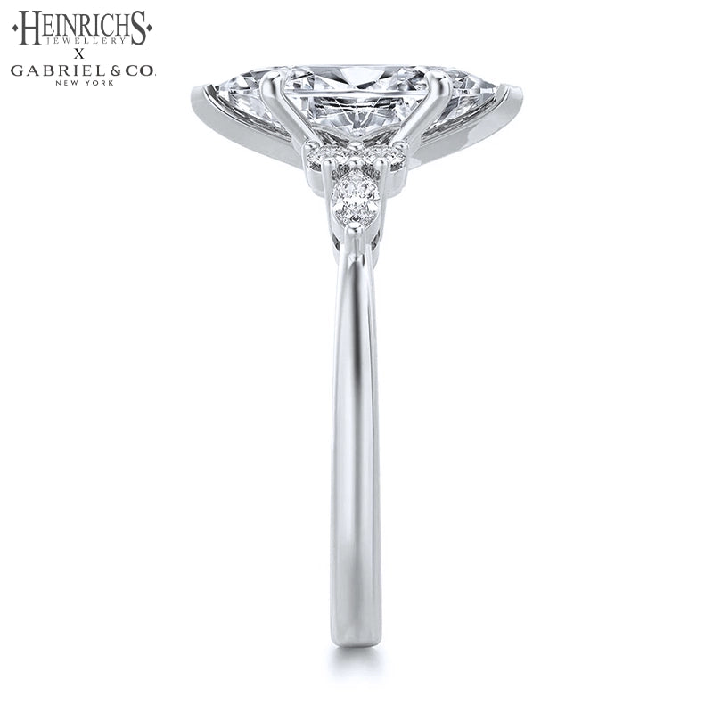 1.25ctr-2.50ctr Marquise Cut Lab Grown Diamond Ring