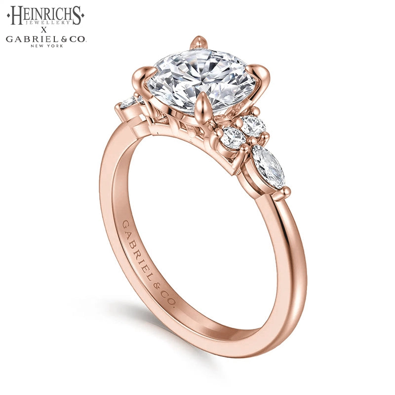1.25ctr-2.50ctr Round Cut Lab Grown Diamond Ring Tailor Made