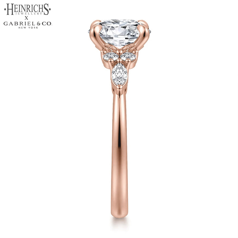 1.25ctr-2.50ctr Round Cut Lab Grown Diamond Ring Tailor Made