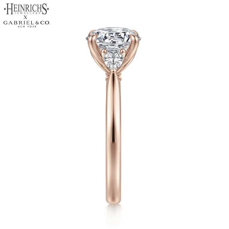 1.25ctr-2.50ctr Round Cut Lab Grown Diamond Ring Tailor Made