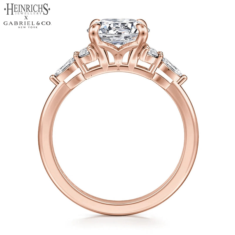 1.25ctr-2.50ctr Round Cut Lab Grown Diamond Ring Tailor Made