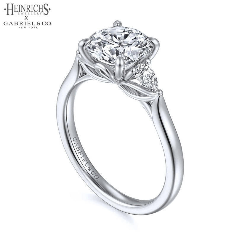 1.25ctr-2.50ctr Round Cut Lab Grown Diamond Ring Tailor Made