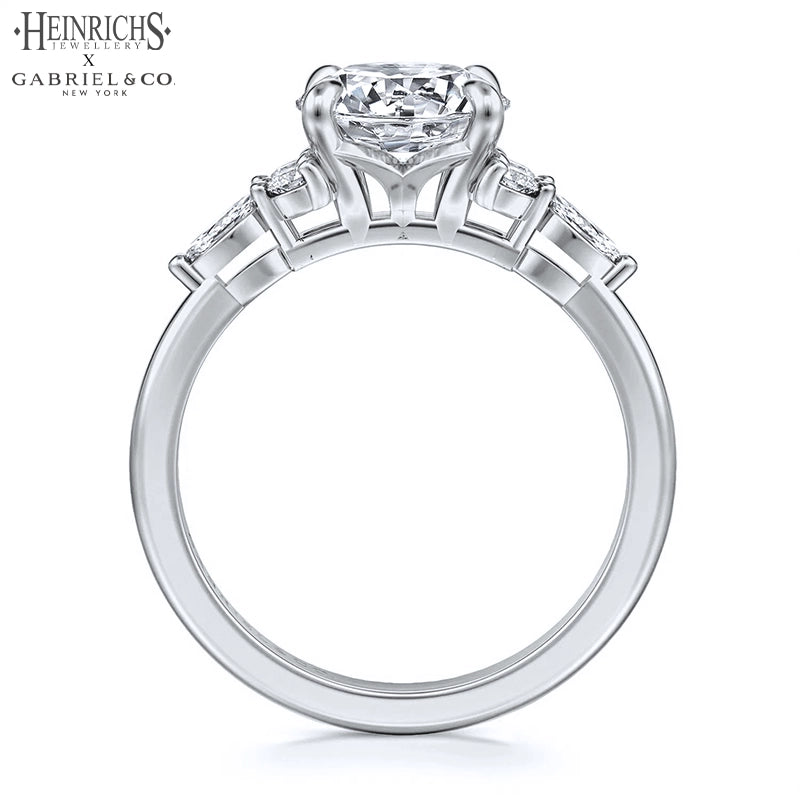 1.25ctr-2.50ctr Round Cut Lab Grown Diamond Ring Tailor Made
