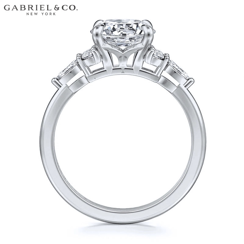1.00ctr-2.00ctr Round Cut Natural Diamond Ring