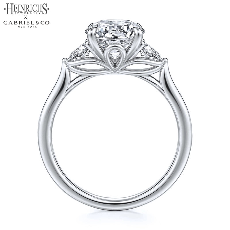 1.25ctr-2.50ctr Round Cut Lab Grown Diamond Ring Tailor Made
