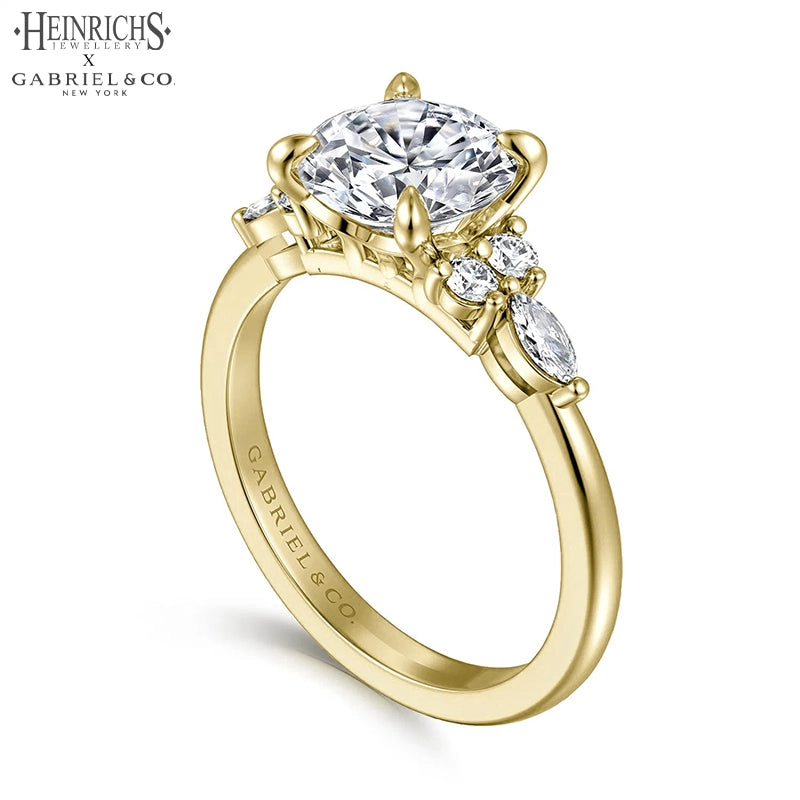 1.25ctr-2.50ctr Round Cut Lab Grown Diamond Ring Tailor Made
