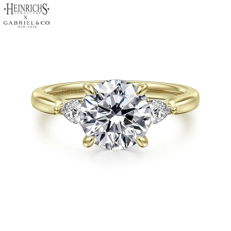 1.25ctr-2.50ctr Round Cut Lab Grown Diamond Ring Tailor Made
