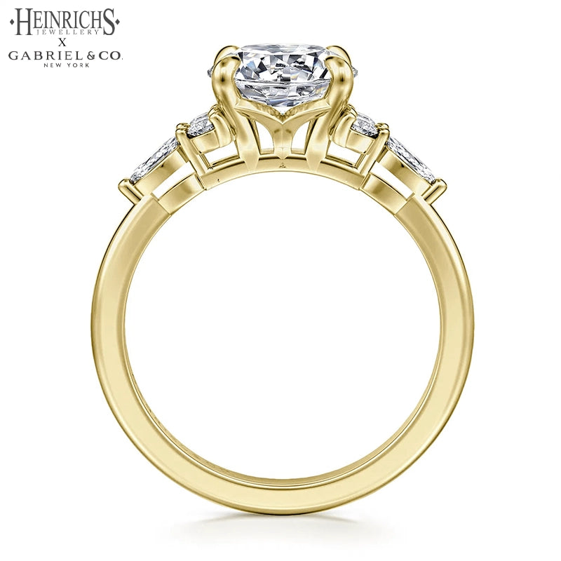 1.25ctr-2.50ctr Round Cut Lab Grown Diamond Ring Tailor Made