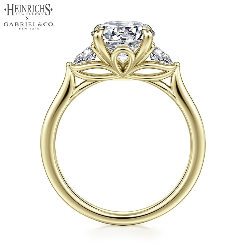 1.25ctr-2.50ctr Round Cut Lab Grown Diamond Ring Tailor Made