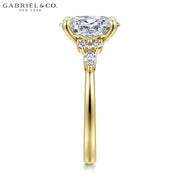 2.28ctw Oval Cut Lab Grown Diamond Ring