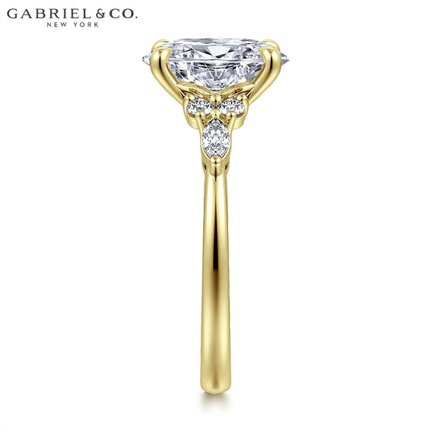 2.28ctw Oval Cut Lab Grown Diamond Ring