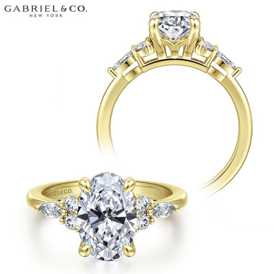 2.28ctw Oval Cut Lab Grown Diamond Ring