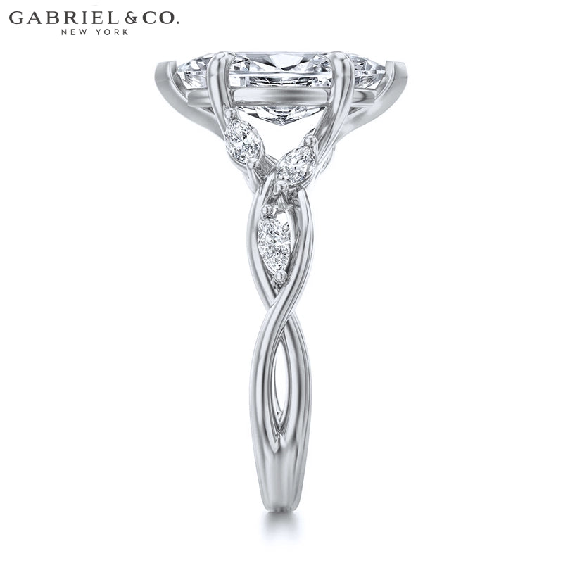 1.86ctw Marquise Cut Lab Grown Diamond Ring