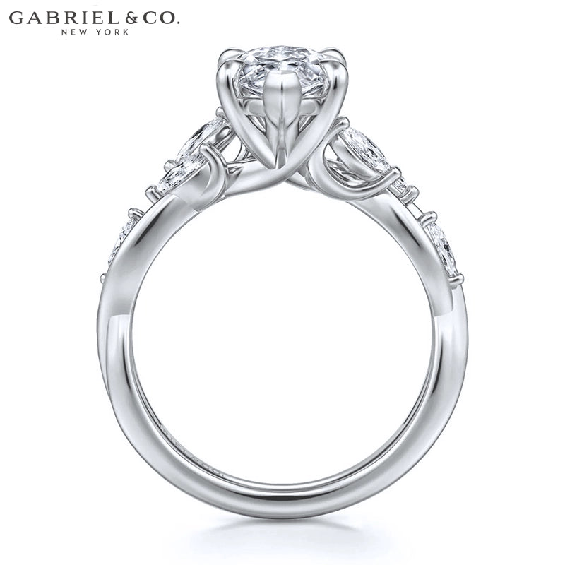 1.86ctw Marquise Cut Lab Grown Diamond Ring