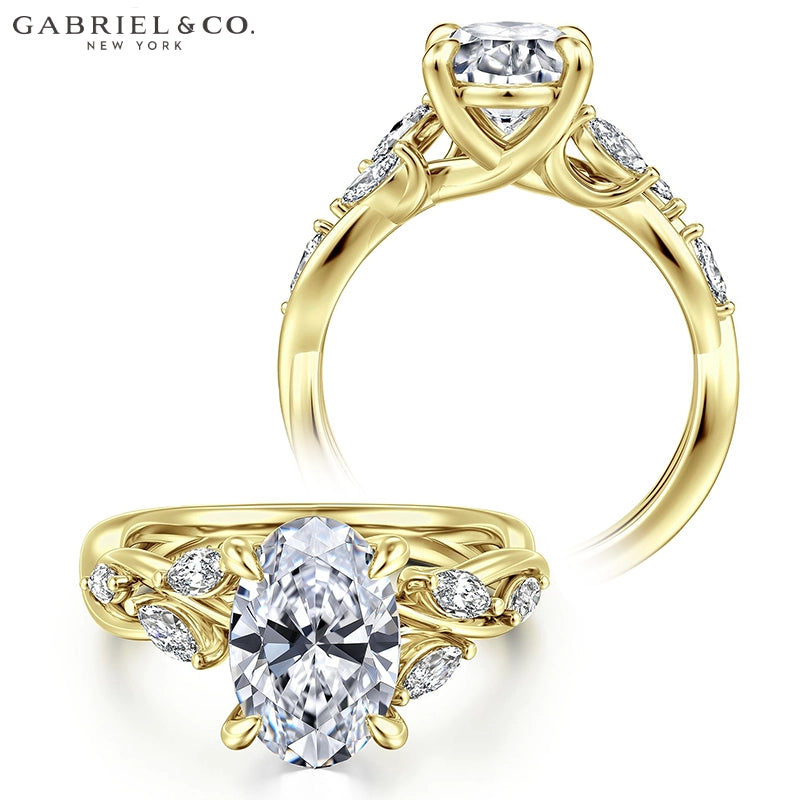 1.84ctw Oval Cut Lab Grown Diamond Ring