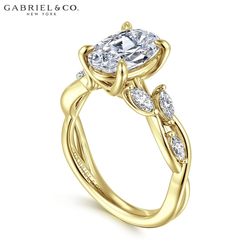 1.84ctw Oval Cut Lab Grown Diamond Ring