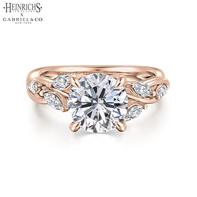 1.25ctr-2.50ctr Round Cut Lab Grown Diamond Ring
