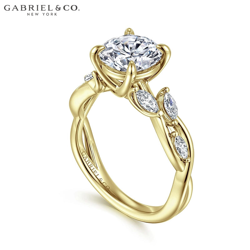 1.00ctr-2.00ctr Round Cut Natural Diamond Ring Tailor Made