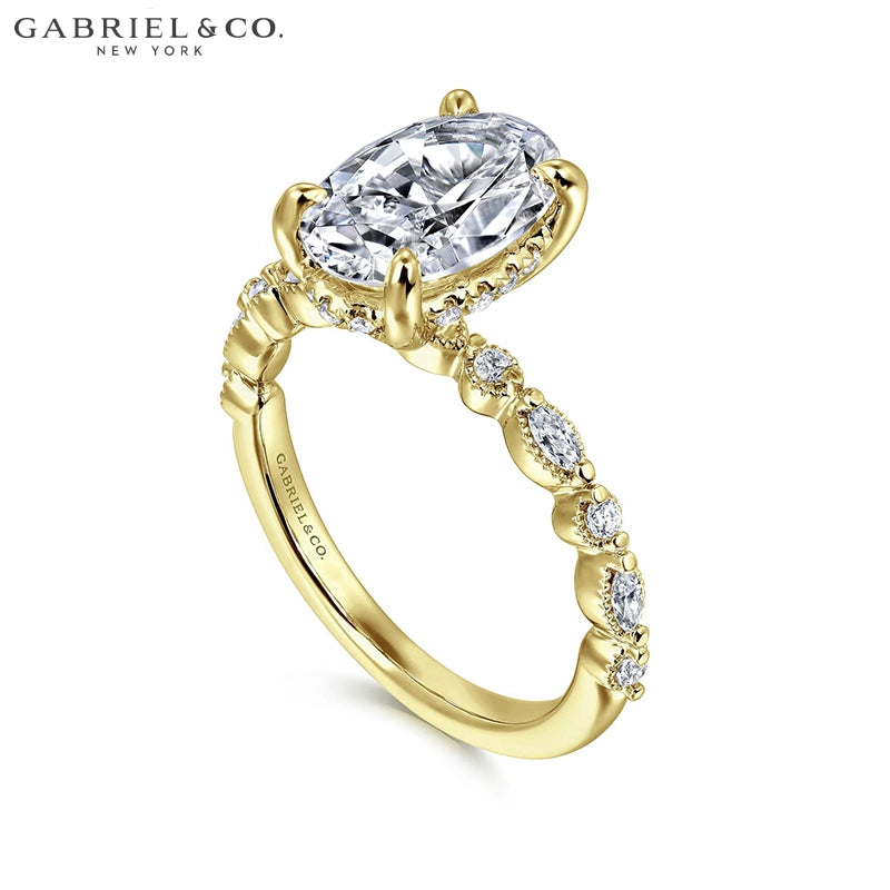 2.30ctw Oval Cut Lab Grown Diamond Ring