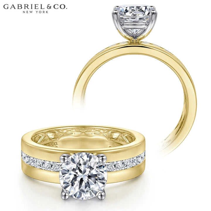 1.00ctr-2.00ctr Round Cut Natural Diamond Ring Tailor Made
