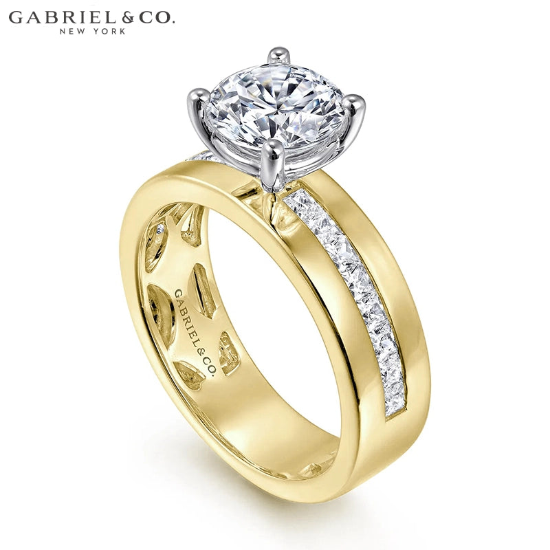1.25ctr-2.50ctr Round Cut Lab Grown Diamond Ring Tailor Made
