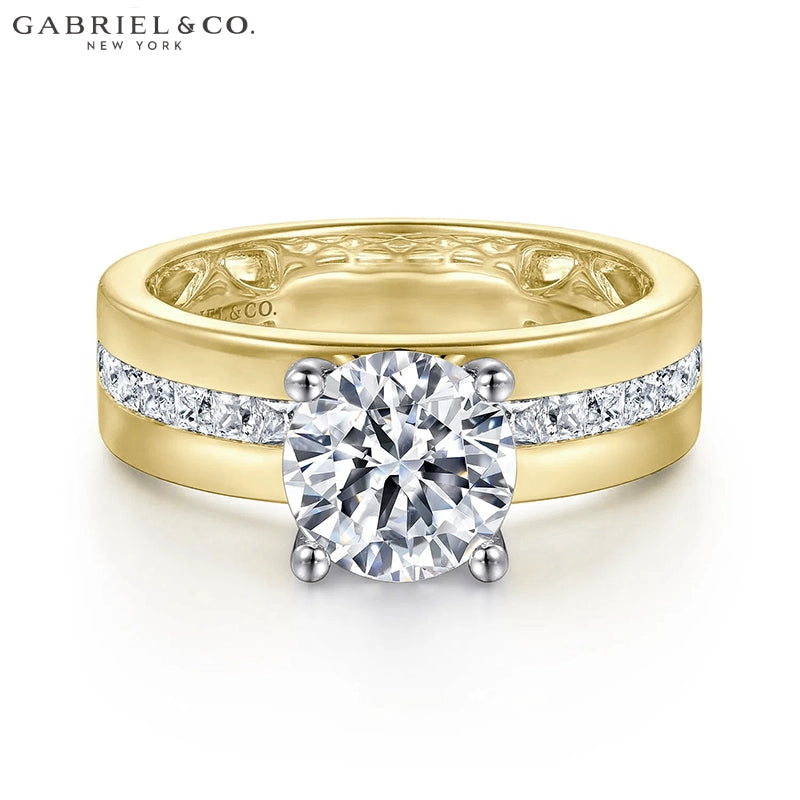 1.00ctr-2.00ctr Round Cut Natural Diamond Ring Tailor Made