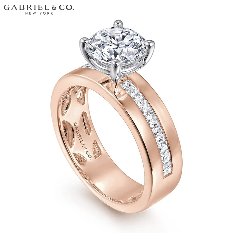 1.25ctr-2.50ctr Round Cut Lab Grown Diamond Ring Tailor Made