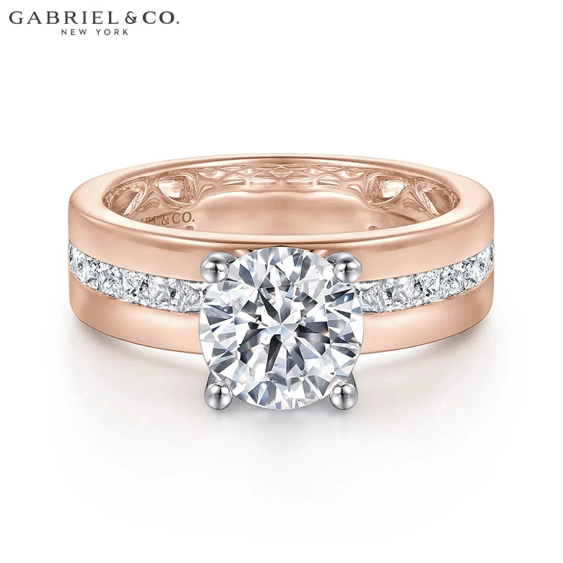 1.25ctr-2.50ctr Round Cut Lab Grown Diamond Ring Tailor Made