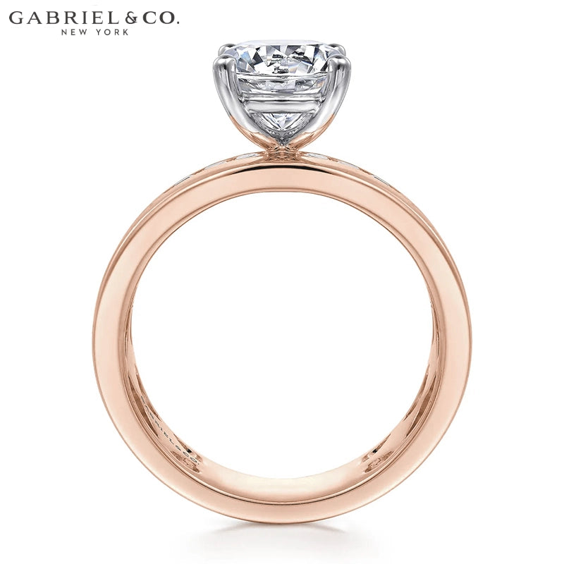 1.25ctr-2.50ctr Round Cut Lab Grown Diamond Ring Tailor Made