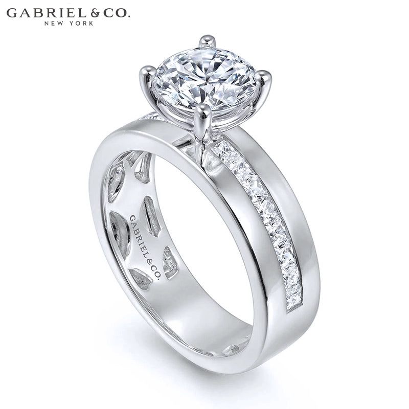 1.25ctr-2.50ctr Round Cut Lab Grown Diamond Ring Tailor Made